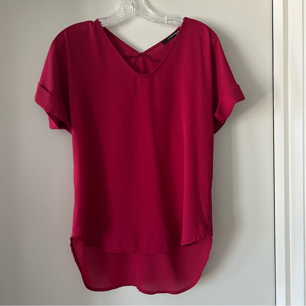 Flowy Red Top EUC